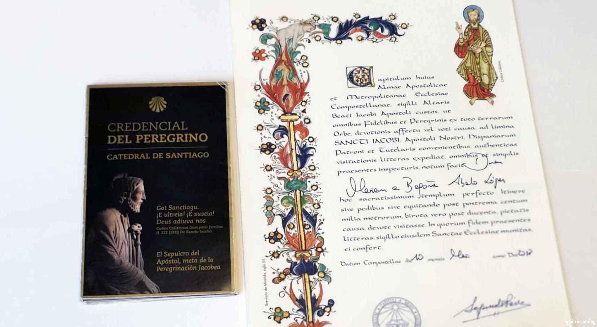 The Credencial & The Compostela