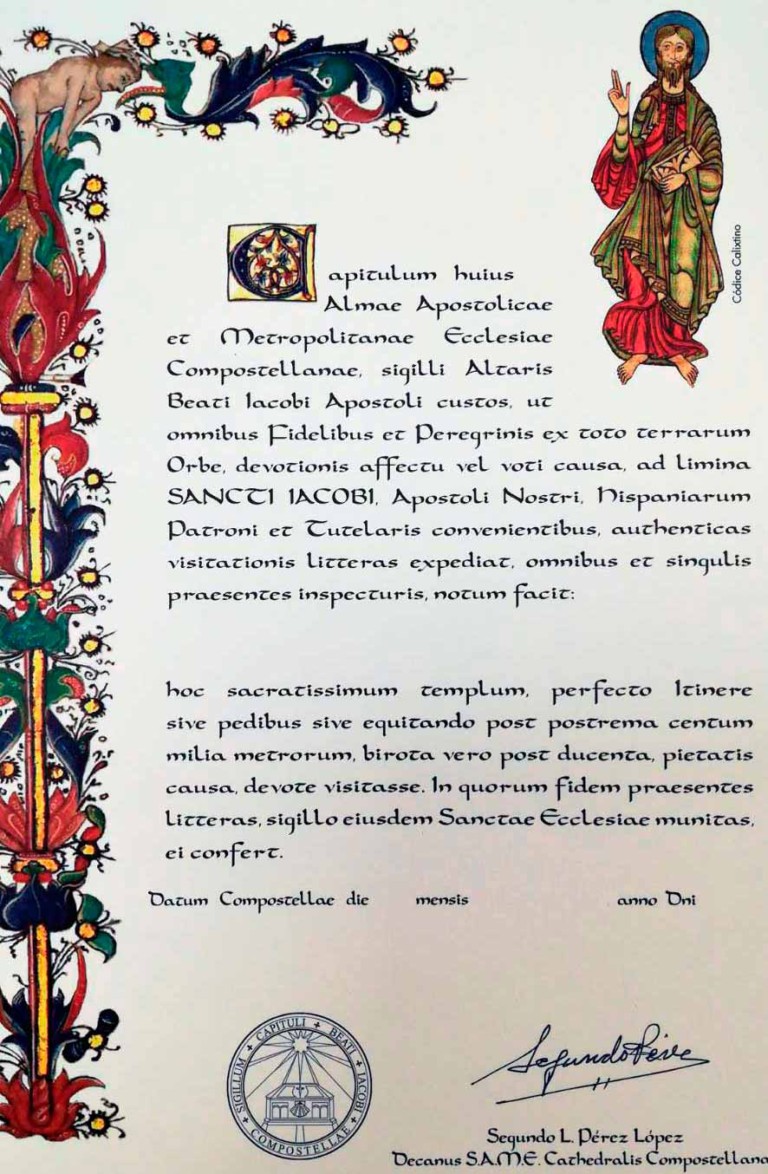 Camino de Santiago certificates and how to get them Spain Incoming Camino de Santiago certificates and how to get them Spain Incoming