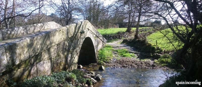 The history of the Camino de Santiago - Leboreiro Bridge S. XV