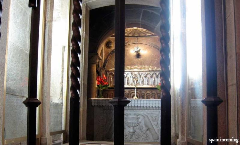 The history of the Camino de Santiago - Saint James tomb nowadays at the Cathedral