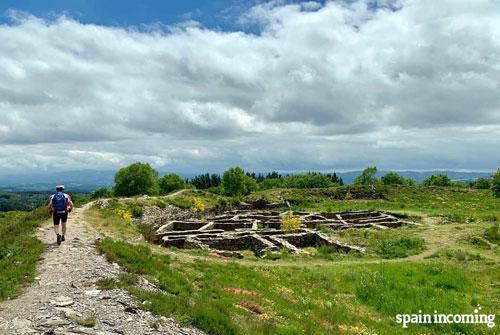 Hiking routes in Galicia- Castromaior - French Way