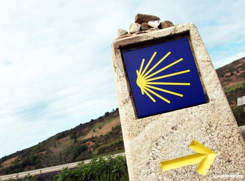 The first pilgrim to Santiago de Compostela Spain